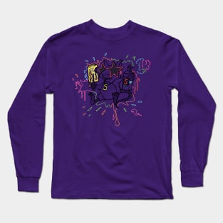 Rat on a splat Long Sleeve T-Shirt